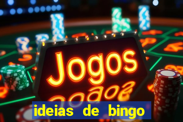 ideias de bingo para o natal